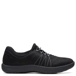 Clarks Sneakers & Athletic|Women's , Adella Stroll Sneaker Black