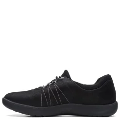 Clarks Sneakers & Athletic|Women's , Adella Stroll Sneaker Black