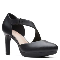 Clarks Pumps & Heels|Women's , Ambyr Glow Pump Black