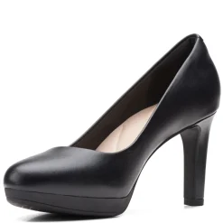 Clarks Pumps & Heels|Women's , Ambyr Joy Pump Black Leather