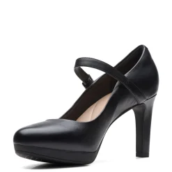 Clarks Pumps & Heels|Women's , Ambyr Shine Pump Black