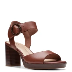 Clarks Sandals|Women's , AmbyrLyn Ruby Sandal Brithish Tan