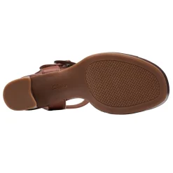 Clarks Pumps & Heels|Women's , AmbyrLyn Ruby Sandal Brithish Tan