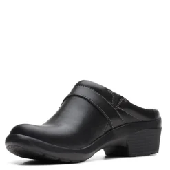 Clarks Clogs & Mules|Women's , Angie Mist Clog Black