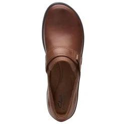 Clarks Slip-On Shoes|Women's , Angie Poppy Slip-On Tan