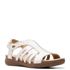 Clarks Sandals|Women's , April Belle Sandal White
