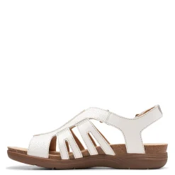 Clarks Sandals|Women's , April Belle Sandal White
