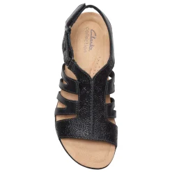 Clarks Sandals|Women's , April Belle Sandal Black