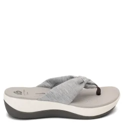 Clarks Sandals|Women's , Arla Glison Thong Sandals Heather Grey