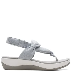 Clarks Sandals|Women's , Arla Nicole Sandal Grey Light