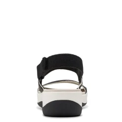 Clarks Sandals|Women's , Arla Stroll Sandal Black Combi