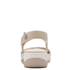 Clarks Sandals|Women's , Arla Stroll Sandal Beige Combi