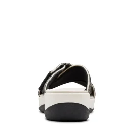 Clarks Sandals|Women's , Arla Wave Sandal Black Combi