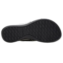 Clarks Sandals|Women's , Arla Wave Sandal Black Combi