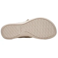 Clarks Sandals|Women's , Arla Wave Sandal Beige Combi