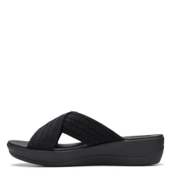 Clarks Sandals|Women's , Arla Wave Sandal Black