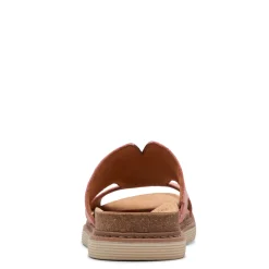 Clarks Sandals|Women's , Arwell Walk Sandal Peach Nubuck