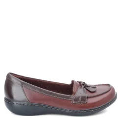 Clarks Slip-On Shoes|Women's , Ashland Bubble Loafer Brown Multi