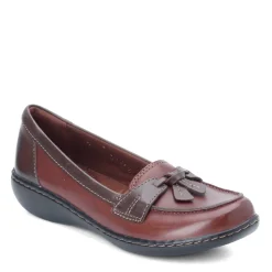 Clarks Loafers|Women's , Ashland Bubble Loafer Brown Multi