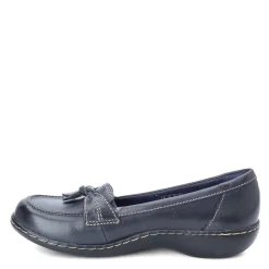 Clarks Loafers|Women's , Ashland Bubble Loafer Navy