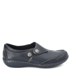 Clarks Slip-On Shoes|Women's , Ashland Lane Q Slip-On Black