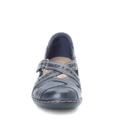 Clarks Slip-On Shoes|Women's , Ashland Spin Slip-On Navy