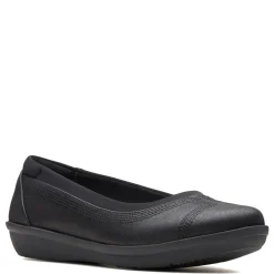 Clarks Slip-On Shoes|Women's , Ayla Low Slip-On Black