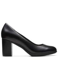 Clarks Pumps & Heels|Women's , Bayla Skip Pump Black