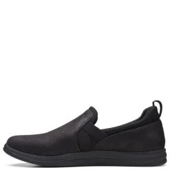 Clarks Sneakers & Athletic|Women's , Breeze Bali Slip-On Black