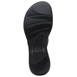 Clarks Sandals|Women's , Breeze Coral Sandal Black Combi