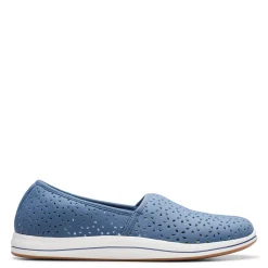 Clarks Slip-On Shoes|Women's , Breeze Emily Slip-On Blue
