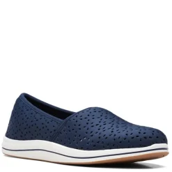 Clarks Sneakers & Athletic|Women's , Breeze Emily Slip-On Navy