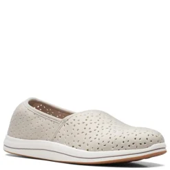 Clarks Sneakers & Athletic|Women's , Breeze Emily Slip-On Taupe
