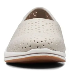 Clarks Sneakers & Athletic|Women's , Breeze Emily Slip-On Taupe