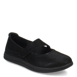 Clarks Flats|Women's , Breeze MJ Slip-On Black