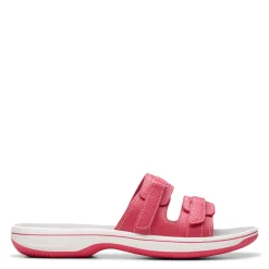 Clarks Sandals|Women's , Breeze Piper Sandal Bright Pink Combi