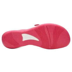 Clarks Sandals|Women's , Breeze Piper Sandal Bright Pink Combi