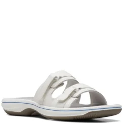 Clarks Sandals|Women's , Breeze Piper Sandal White