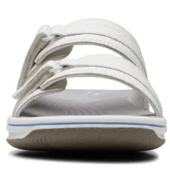 Clarks Sandals|Women's , Breeze Piper Sandal White