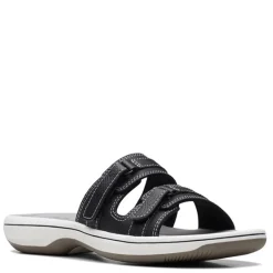 Clarks Sandals|Women's , Breeze Piper Sandal Black