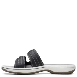 Clarks Sandals|Women's , Breeze Piper Sandal Black