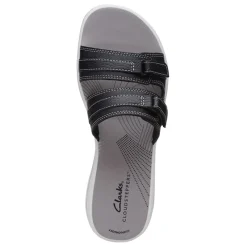 Clarks Sandals|Women's , Breeze Piper Sandal Black