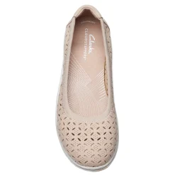 Clarks Slip-On Shoes|Women's , Breeze Roam Slip-On Light Sand