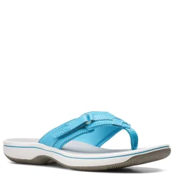 Clarks Sandals|Women's , Breeze Sea Sandal Aqua