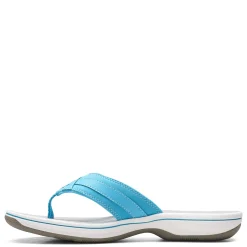 Clarks Sandals|Women's , Breeze Sea Sandal Aqua