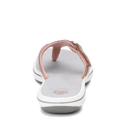 Clarks Sandals|Women's , Breeze Sea Sandal Rose Gold
