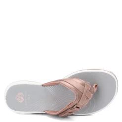 Clarks Sandals|Women's , Breeze Sea Sandal Rose Gold
