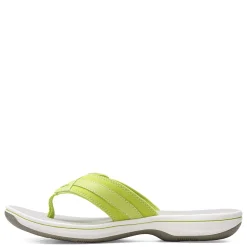 Clarks Sandals|Women's , Breeze Sea Sandal Lime