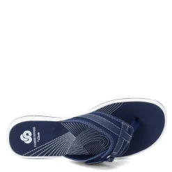 Clarks Sandals|Women's , Breeze Sea Sandal Navy