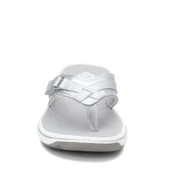 Clarks Sandals|Women's , Breeze Sea Sandal Silver